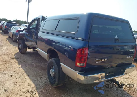 2004 Dodge Ram 2500 St из США, поврежденный, VIN 3D7KU28C84G138304